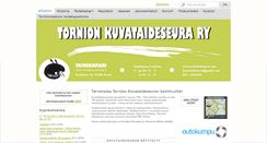 Desktop Screenshot of kuvataideseura.com
