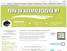 Tablet Screenshot of kuvataideseura.com